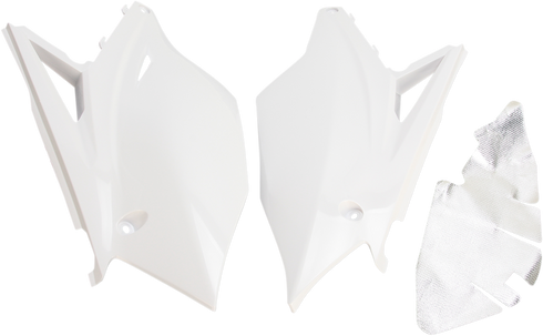 ACERBIS Side Panels - White 2449560002