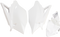 ACERBIS Side Panels - White 2449560002