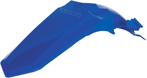 ACERBIS Rear Fender - YZ Blue - Yamaha '15-'22 2403000211