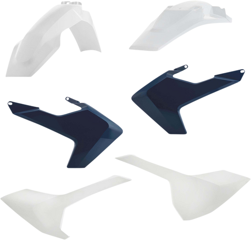 ACERBIS Standard Body Kit - '19 OEM White - Husqvarna '17-'19 2634026345