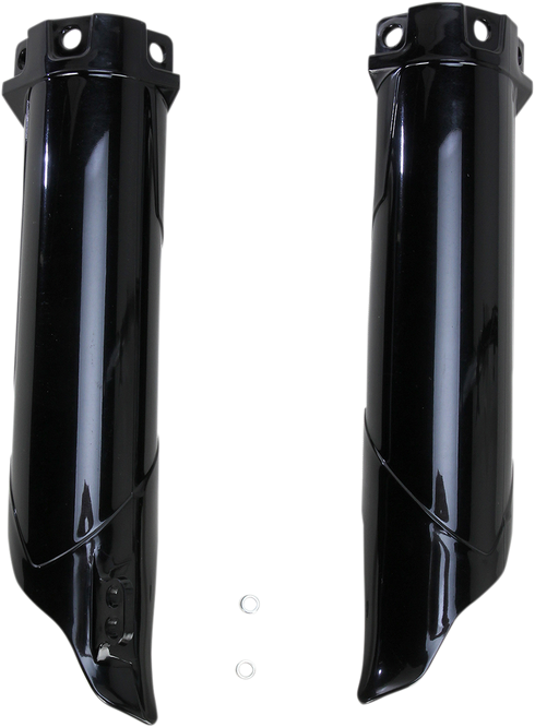 ACERBIS Fork Covers - Lower - Black 2374060001
