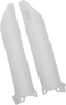 ACERBIS Fork Covers - Lower - White 2141760002
