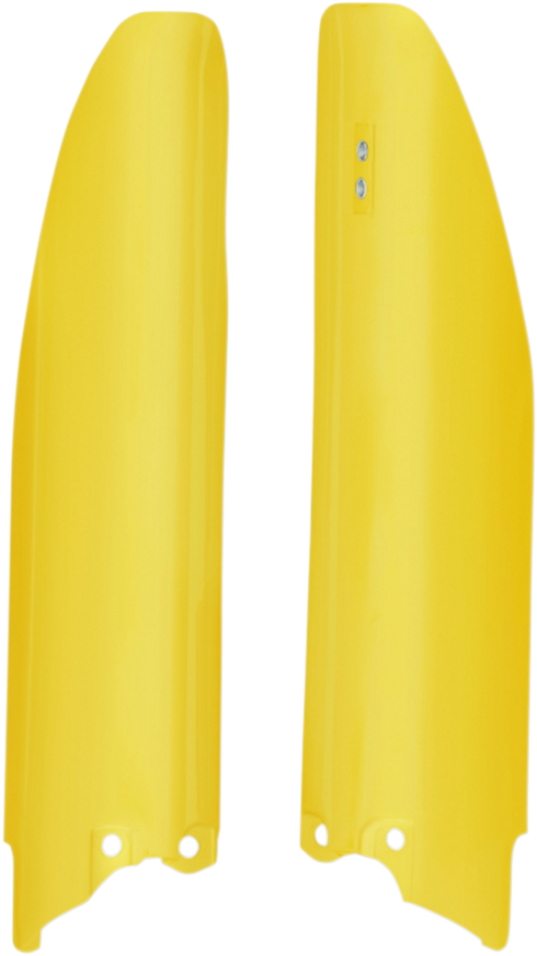 ACERBIS Fork Covers - Lower - Yellow - Suzuki 2686520231