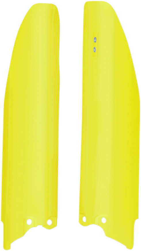 ACERBIS Fork Covers - Lower - Yellow - Suzuki 2686524310