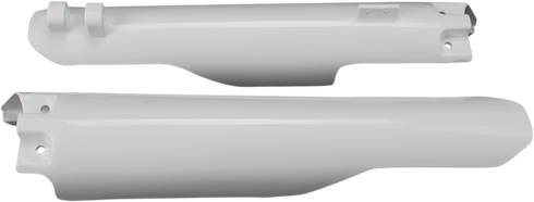 ACERBIS Fork Covers - Lower - White 2115020002