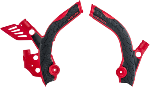 ACERBIS X-Grip Frame Guards - Red/Black - Beta '13-'19 2686561018