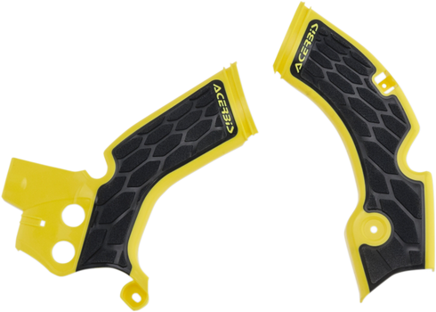 ACERBIS X-Grip Frame Guards - Yellow/Black - RM-Z 250 2688751017