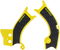 ACERBIS X-Grip Frame Guards - Yellow/Black - RM-Z 250/450 2686601017