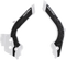 ACERBIS X-Grip Frame Guards - White/Black - Gas Gas | Husqvarna 2733451035