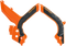 ACERBIS X-Grip Frame Guards - '16 OEM Orange/Black - KTM 2783155225