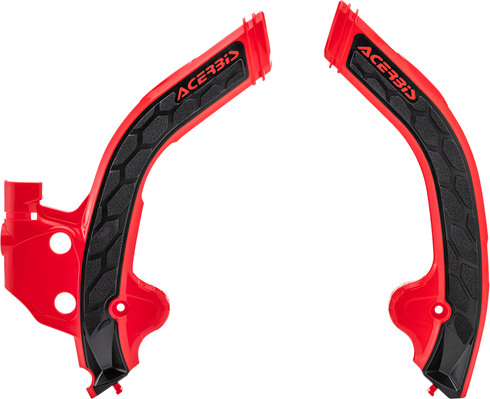 ACERBIS X-Grip Frame Guards - Red/Black - Beta '20-'24 2801941018