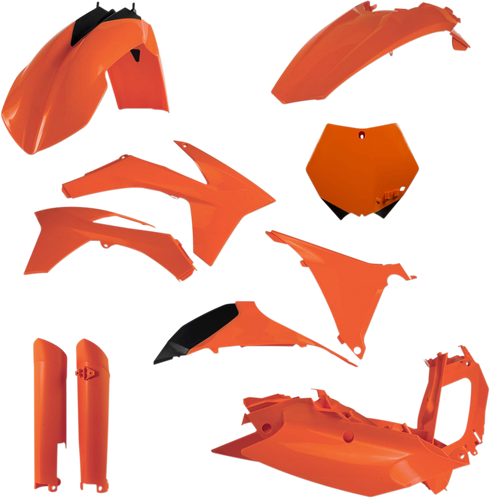 ACERBIS Full Body Kit - OEM Orange/White/Black - KTM - EX/XC '08-'11 2205290145