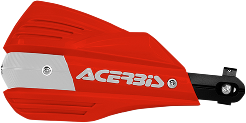 ACERBIS X-Factor Handguards - Red/White 2374191005