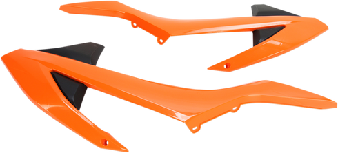 ACERBIS Radiator Shrouds - '16 OEM Orange/Black 2421085225