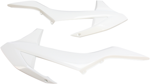 ACERBIS Radiator Shrouds - White 2421080002