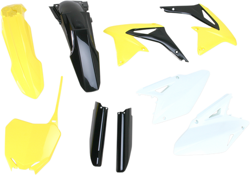 ACERBIS Full Body Kit - '13 OEM Yellow/Black/White - Suzuki - RMZ '10-'18 2198033914