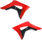 ACERBIS Radiator Shrouds - Red/Black 2630661018