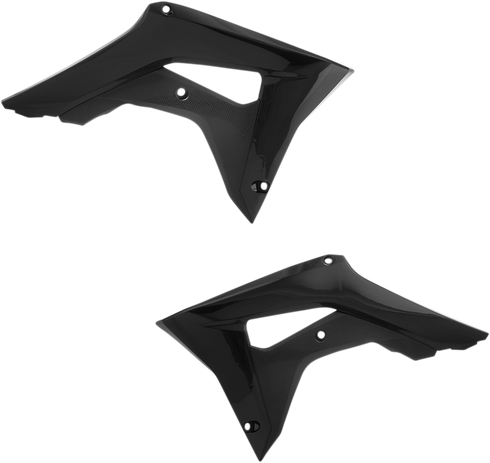 ACERBIS Radiator Shrouds - Black 2630660001