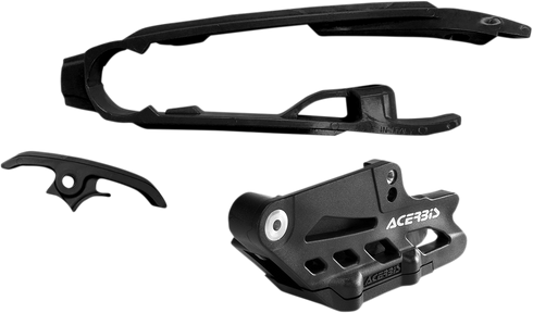 ACERBIS Chain Guide 2.0 and Slider Kit - Husqvarna/KTM/Gas Gas - Black 2462630001