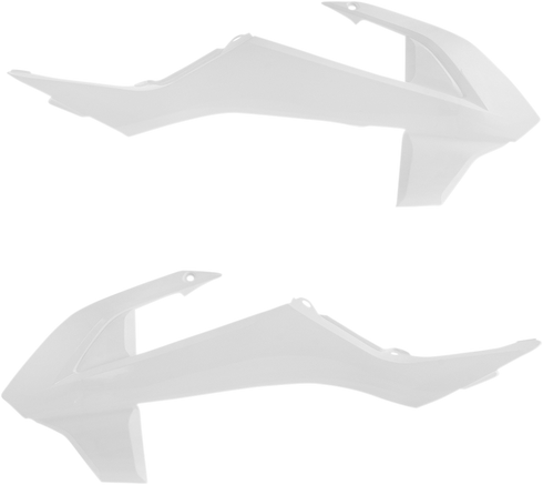 ACERBIS Radiator Shrouds - White 2449700002