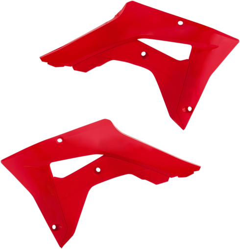 ACERBIS Radiator Shrouds - Red 2645450227