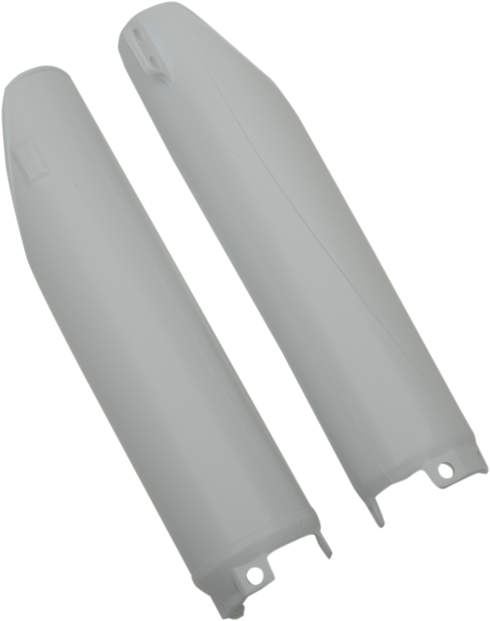ACERBIS Fork Covers - Lower - White 2115040002