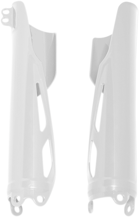 ACERBIS Fork Covers - Lower - White - Honda 2736240002