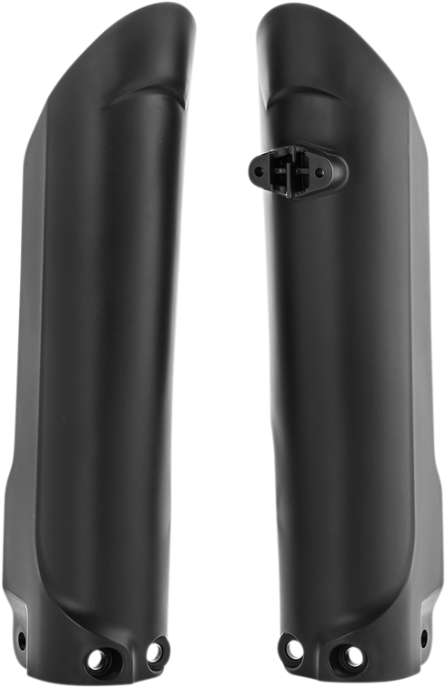 ACERBIS Lower Fork Covers for Inverted Forks - Black 2686000001