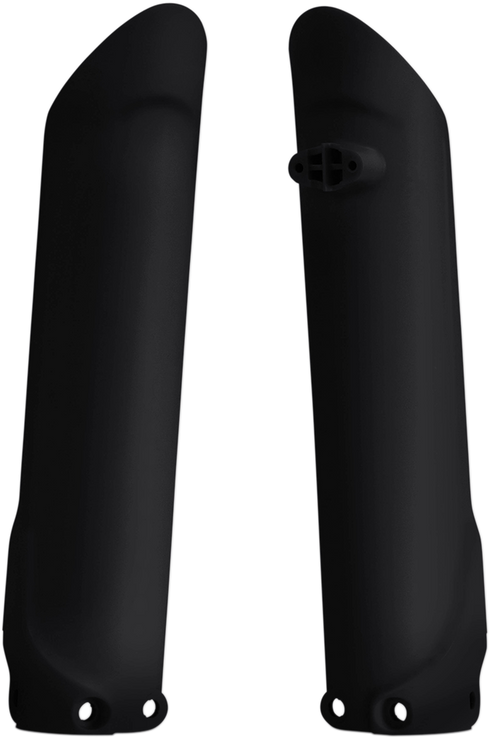 ACERBIS Lower Fork Covers for Inverted Forks - Black 2401260001