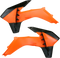 ACERBIS Radiator Shrouds - Orange/Black 2314251008