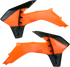 ACERBIS Radiator Shrouds - Orange/Black 2314251008