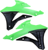 ACERBIS Radiator Shrouds - Green/Black 2374071089