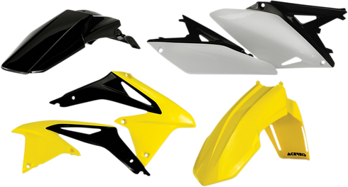 ACERBIS Standard Body Kit - '13 OEM Yellow/Black/White - RM-Z 250 '10-'18 2171903914
