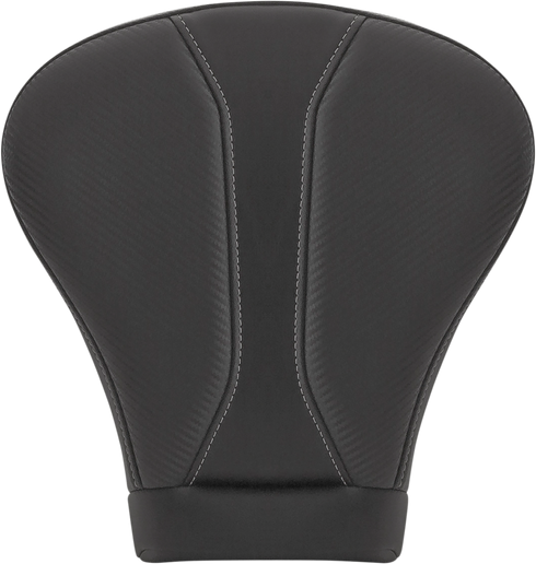 SADDLEMEN Dominator Pillion Pad - Extended Reach/Touring - Black w/ Gray Stitching - FL '08-'25 808-07B-0142EXT