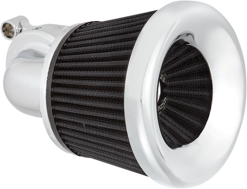 ARLEN NESS Velocity 90° Air Cleaner Kit - Chrome 600-033