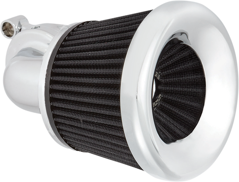 ARLEN NESS Velocity 90° Air Cleaner Kit - Chrome 600-031