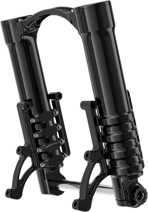 ARLEN NESS Fork Legs - 49 mm - Black Anodized - For Custom Radial Mount Brake Caliper 120-003