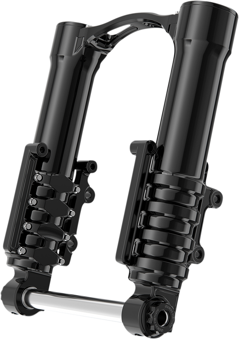 ARLEN NESS Fork Legs - 49 mm - Black Anodized - For Factory Brake Caliper 120-002