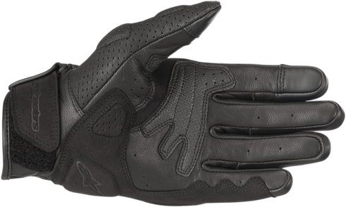 ALPINESTARS Mustang V2 Gloves - Black - Large 3566118-1100-L