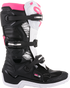 ALPINESTARS Stella Tech 3 Boots - Black/White/Pink - US 7 / EU 38 2013218-130-7