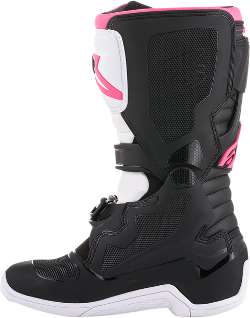 ALPINESTARS Stella Tech 3 Boots - Black/White/Pink - US 7 / EU 38 2013218-130-7