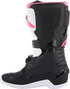 ALPINESTARS Stella Tech 3 Boots - Black/White/Pink - US 8 / EU 39 2013218-130-8