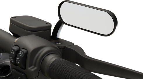 ARLEN NESS Mirror - Micro - Mini - Side View - Oval - Black - Right 13-413