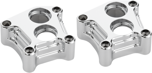 ARLEN NESS Lifter Block Covers - 10 Gauge - Chrome 12-572