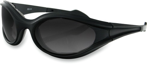 BOBSTER Foamerz Sunglasses - Matte Black - Smoke Lens ES114