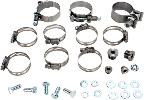 BASSANI XHAUST Down Under Exhaust - Chrome - Straight Can 1F76R