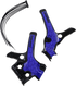 ACERBIS X-Grip Frame Guards - Black/Blue - YZ 65 2736381004