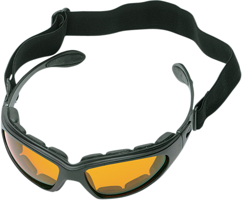 BOBSTER GXR Goggle/Sunglasses - Matte Black - Amber Lens GXR001A