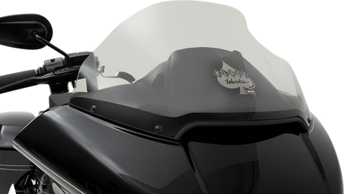 KLOCK WERKS Sport Flare™ Windshield - 14" - Dark Smoke - FLTR KWW-01-0317