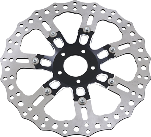 ARLEN NESS Front Rotor - 7 Valve - 14" - Black 33-10301-203